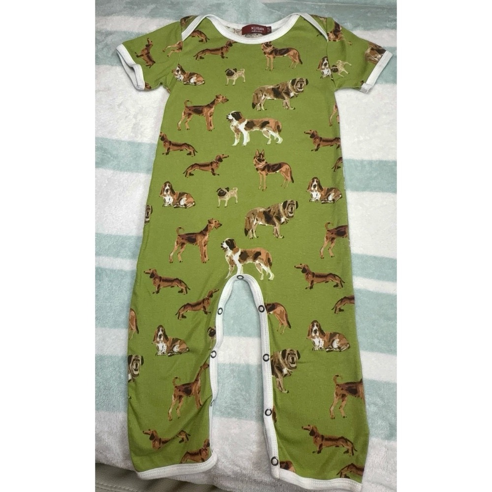 Infant toddler boys/girls size 12-18 MilkBarn one piece outfit. Great condition